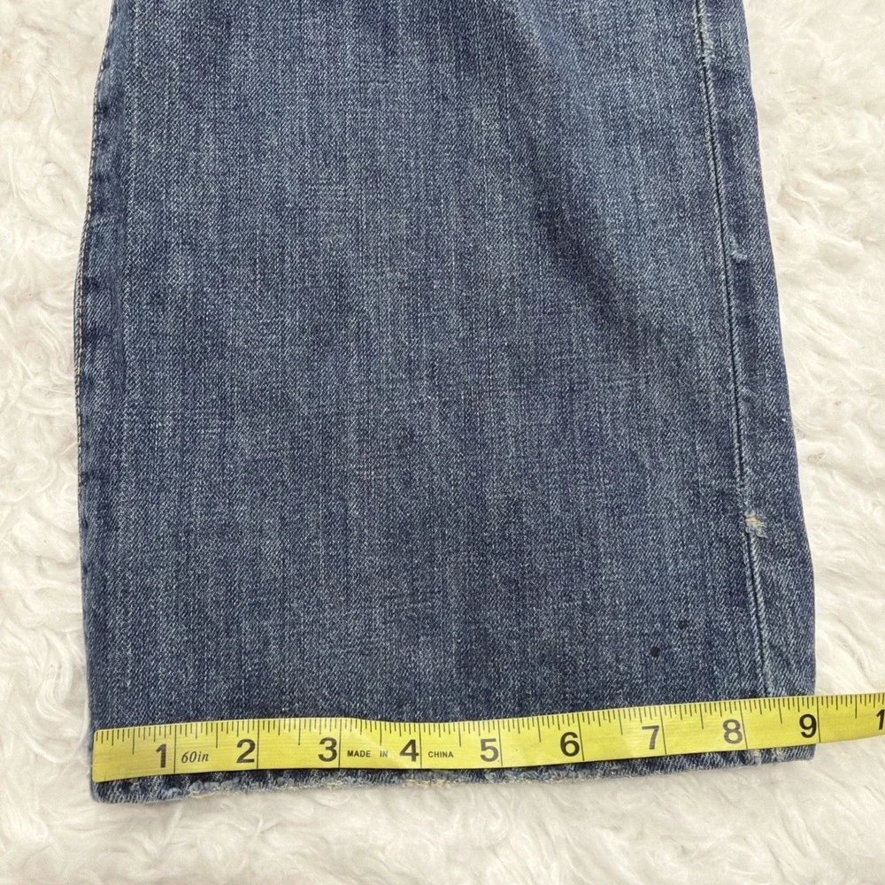 Polo Ralph‎ Lauren Men's Vintage Jeans 40 40x31 Straight Fit Baggy Denim 90's